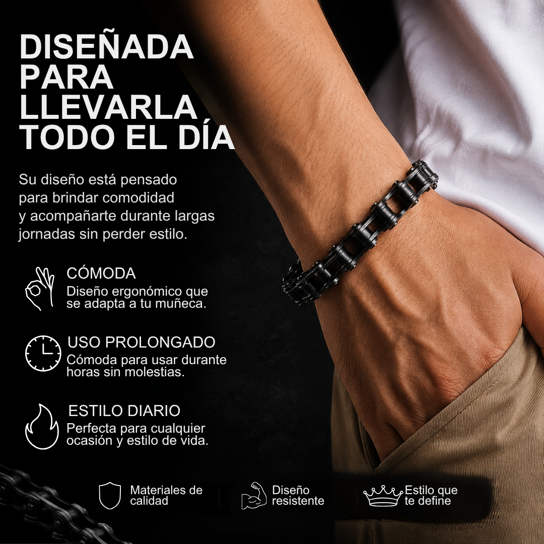 Pulsera Biker Rebel