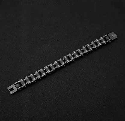 Pulsera Biker Rebel Steel Robusta ⚙️