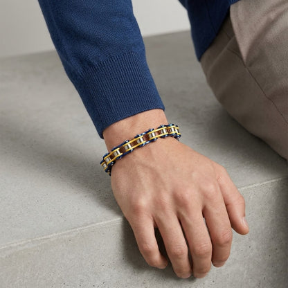 Pulsera Biker Rebel Tipo Cadena ⛓️